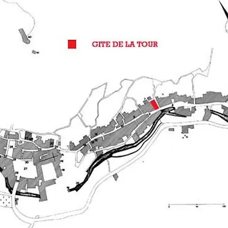 לינה וארוחת בוקר De La Tour סן-גיים-לה-דזר
